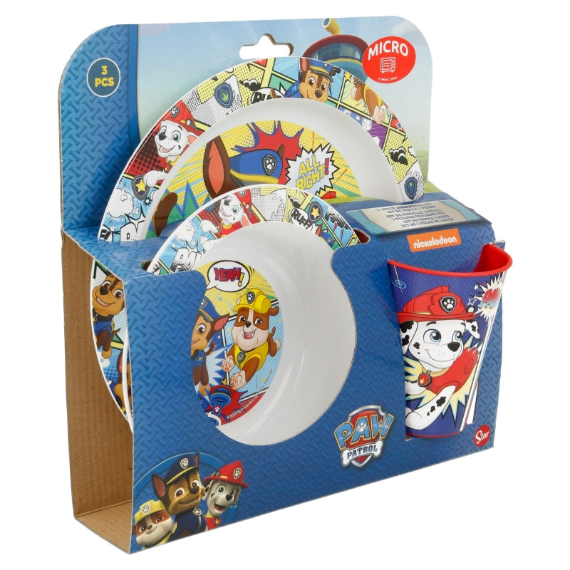 SET MICRO 3 PCS. PAW PATROL COMIC - Imagen 2