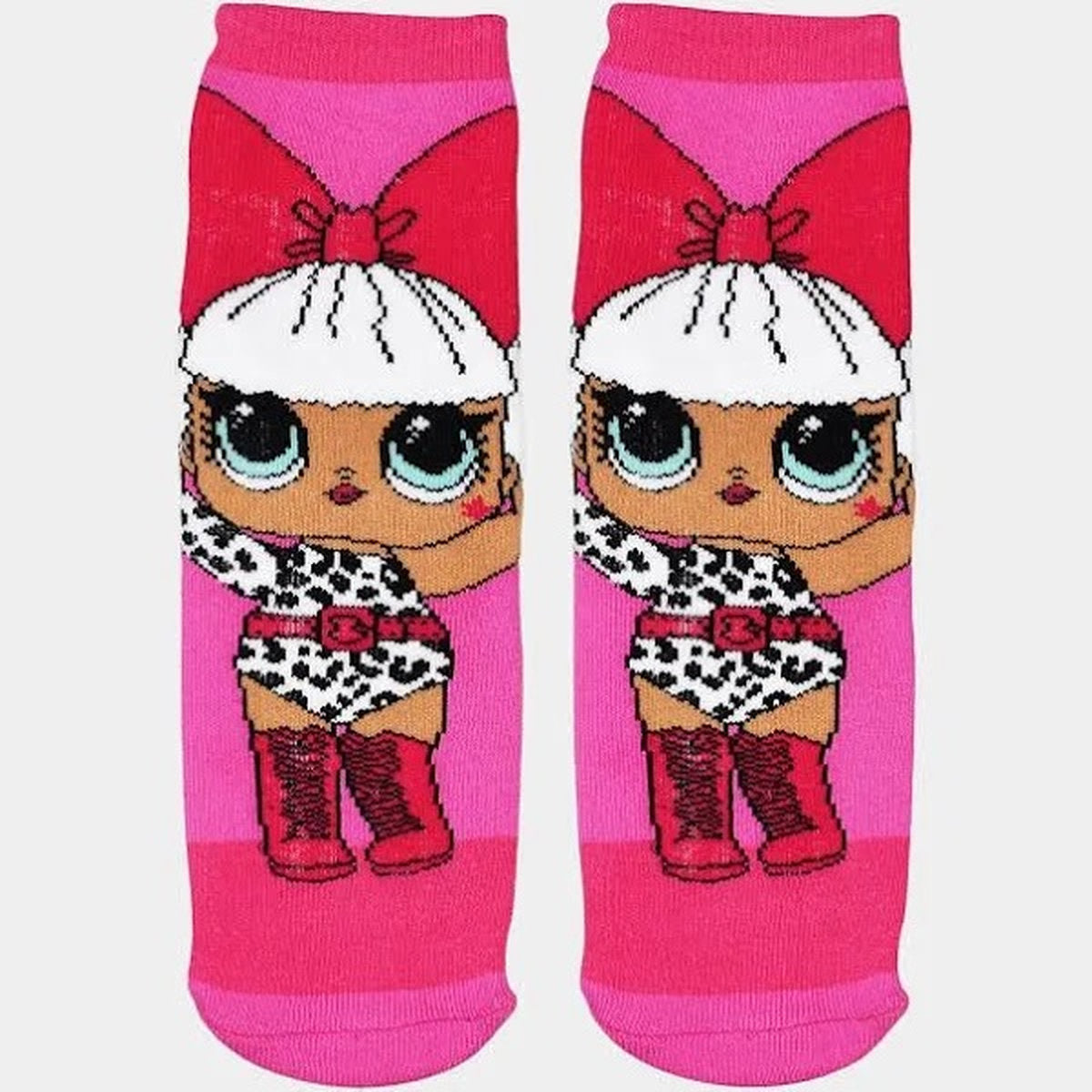 PACK OF 12 LOL NON-SLIP SOCKS SIZE 27 TO 34