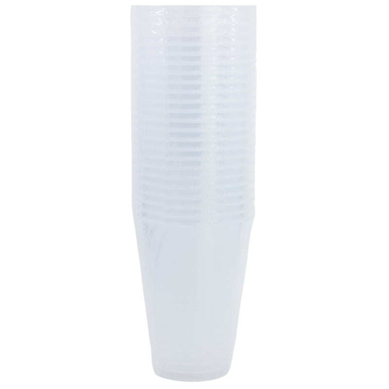 STOR LOTE 24 VASOS PP TRANSPARENTES REUTILIZABLES 430 ML