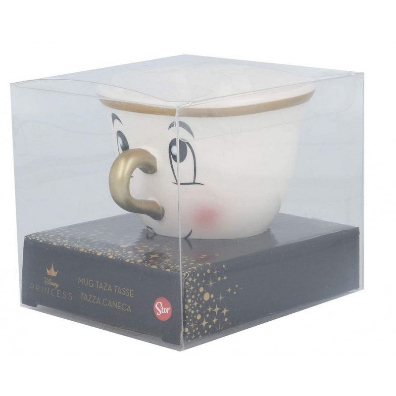 ILLUSION 3D CERAMIC MUG 190 ML BEAUTY AND THE BEAST