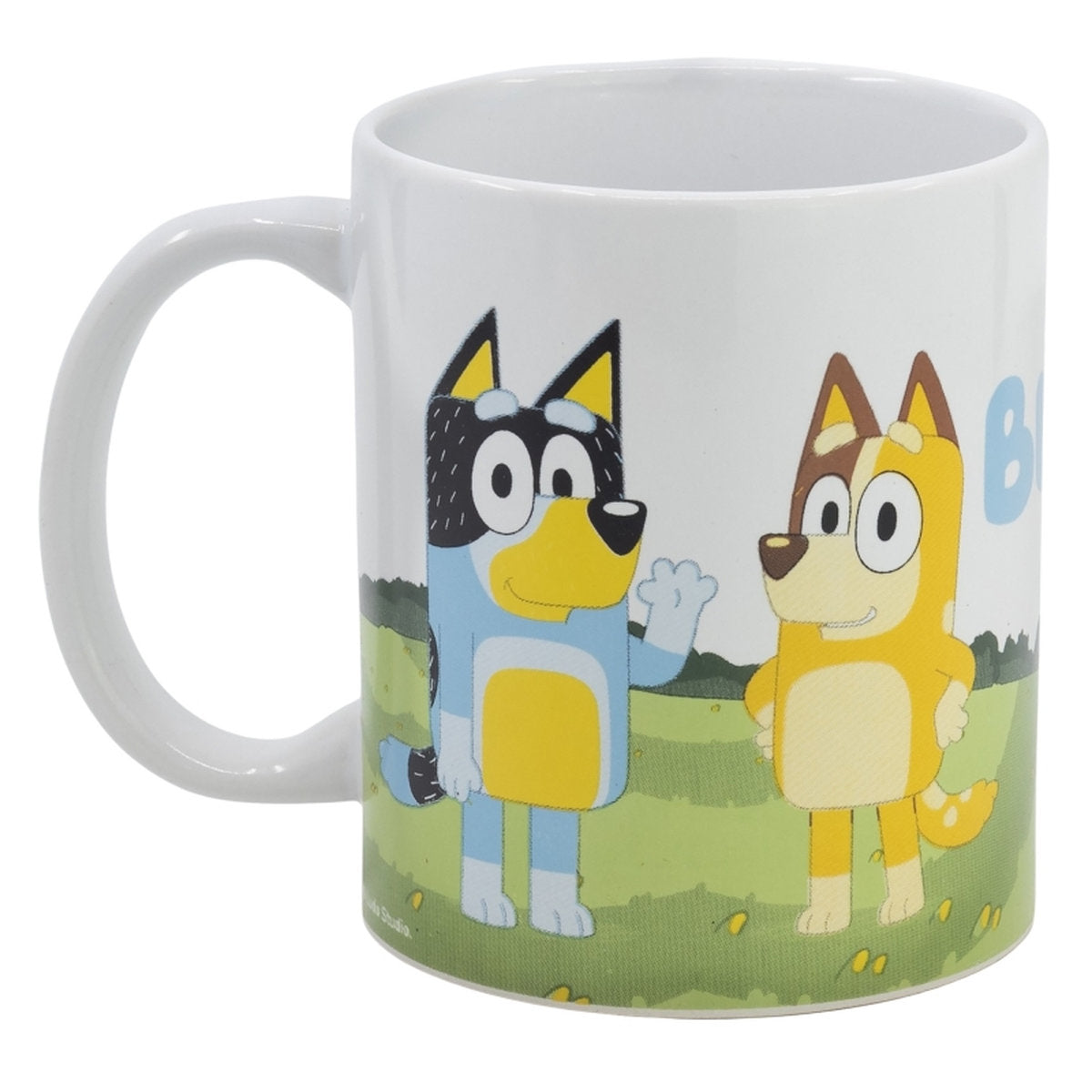 ILLUSION CERAMIC MUG 325 ML CR BLUEY