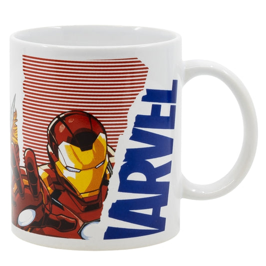 TAZA CERAMICA 325 ML EN CAJA DE REGALO AVENGERS COMIC HEROES - Imagen 1