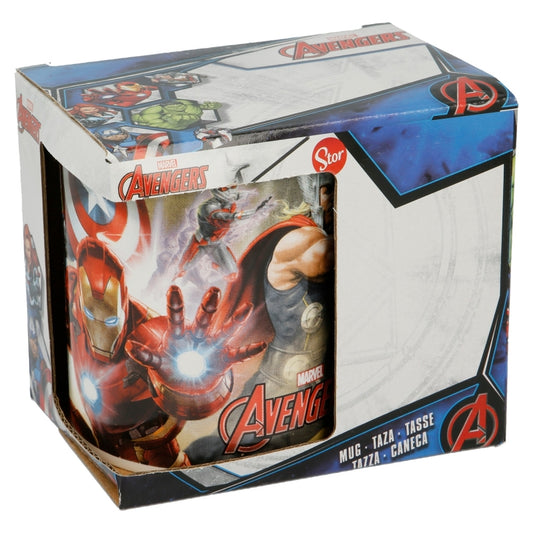 TAZA CERAMICA 325 ML EN CAJA DE REGALO AVENGERS DUST - Imagen 1