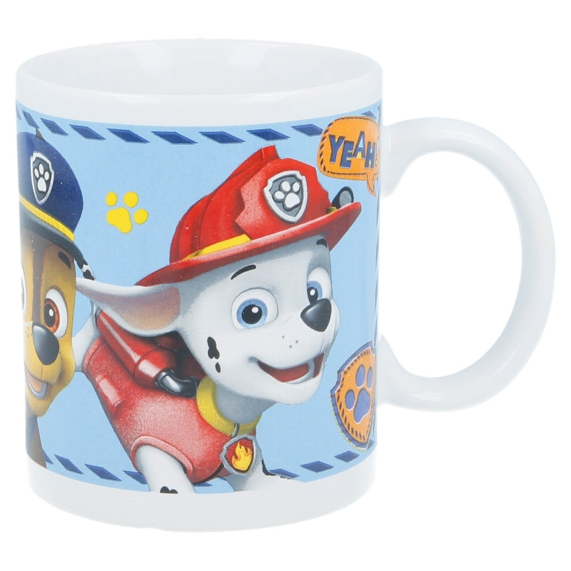 TAZA CERAMICA 325 ML EN CAJA DE REGALO PAW PATROL BOY ICONS - Imagen 1