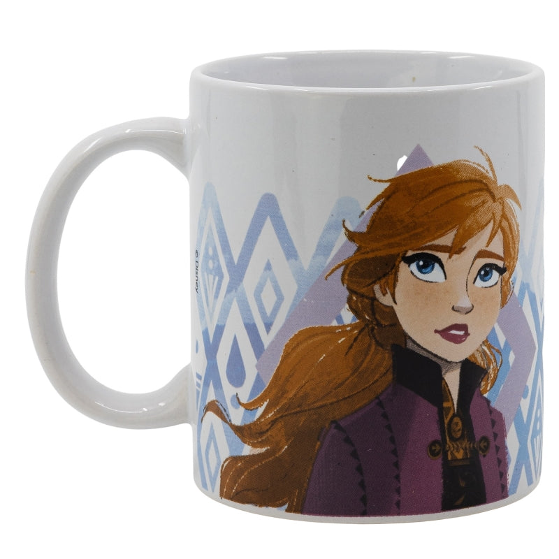 TAZA CERAMICA 325 ML EN CAJA REGALO FROZEN II ELEMENTS - Imagen 2