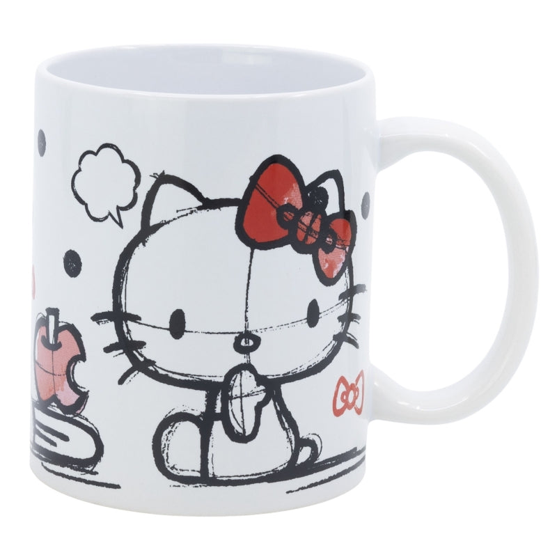 TAZA CERAMICA 325 ML EN CAJA REGALO HELLO KITTY YA - Imagen 1