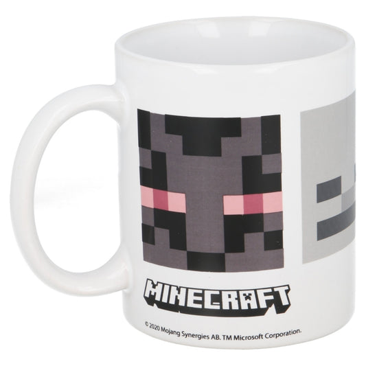 TAZA CERAMICA 325 ML EN CAJA REGALO MINECRAFT - Imagen 1