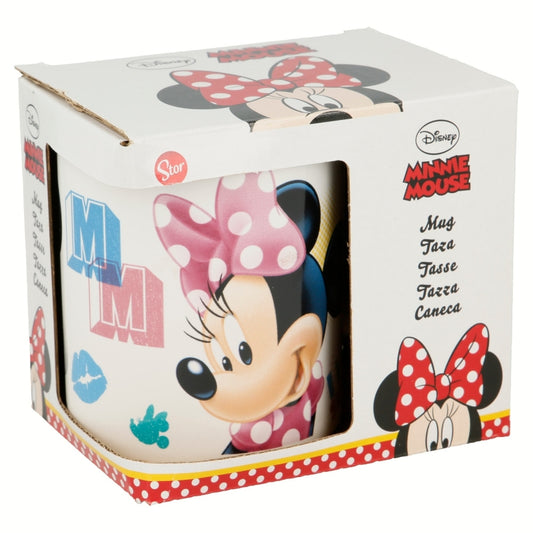 TAZA CERAMICA 325 ML EN CAJA REGALO MINNIE SUMMER CRUSH - Imagen 1