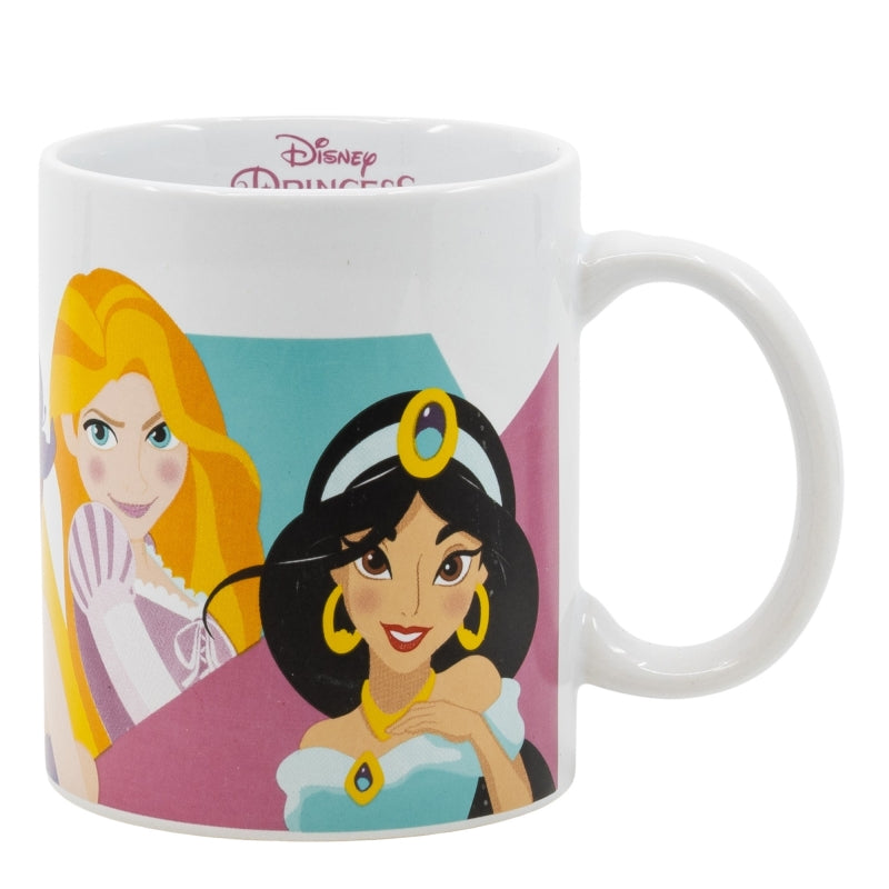 TAZA CERAMICA 325 ML EN CAJA REGALO PRINCESS BRIGHT AND BOLD - Imagen 1