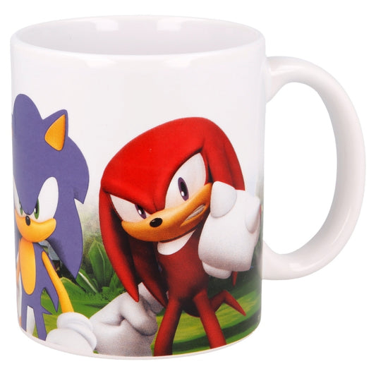 TAZA CERAMICA 325 ML EN CAJA REGALO SONIC - Imagen 1