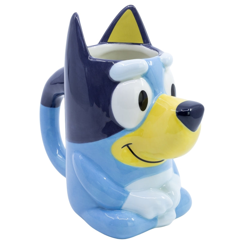 TAZA CERAMICA 3D 320 ML EN CAJA REGALO BLUEY - Imagen 1