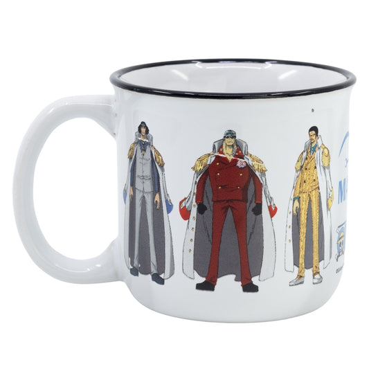 TAZA CERAMICA DESAYUNO 400 ML EN CAJA REGALO ONE PIECE MARINE - Imagen 1