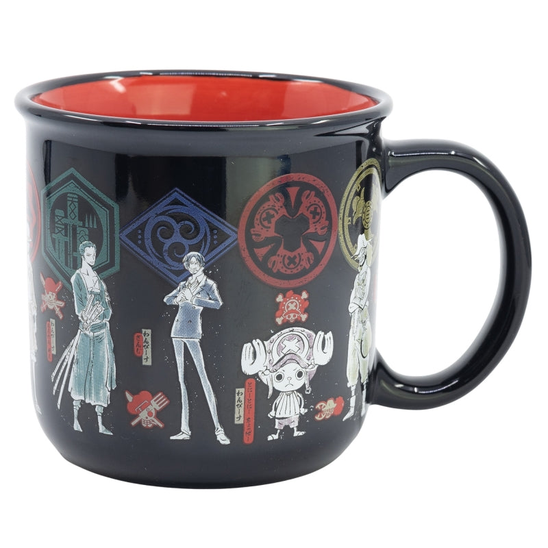 TAZA CERAMICA DESAYUNO 400 ML EN CAJA REGALO ONE PIECE - Imagen 1