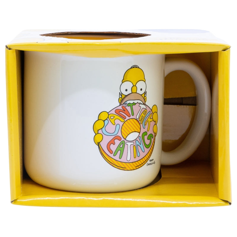 TAZA CERAMICA DESAYUNO 400 ML EN CAJA REGALO SIMPSONS HOMER FACE - Imagen 1