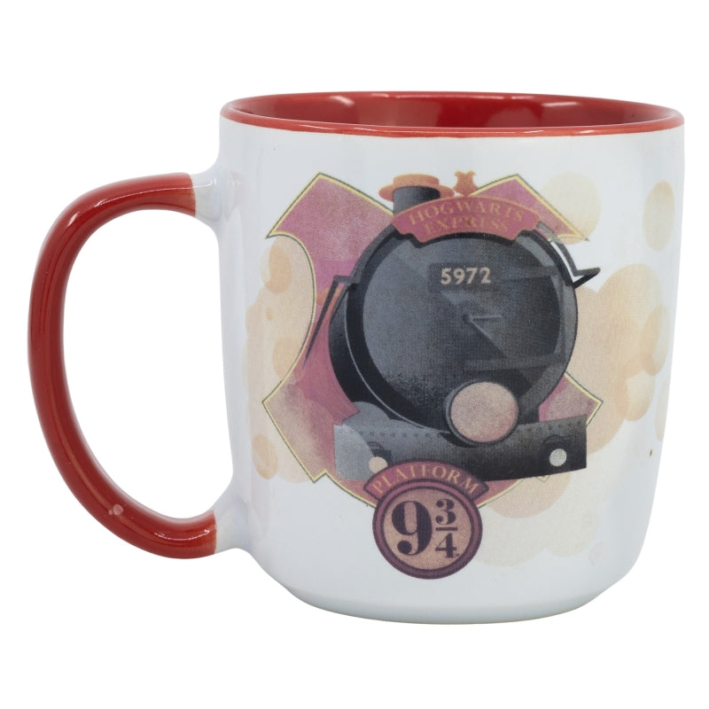 TAZA CERAMICA ELITE 380 ML EN CAJA REGALO HARRY POTTER GOLDEN MAGIC - Imagen 2