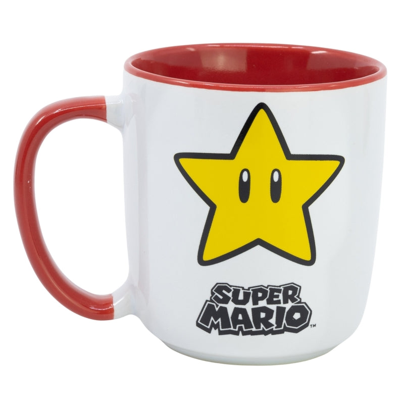 TAZA CERAMICA ELITE 380 ML EN CAJA REGALO SUPER MARIO - Imagen 2