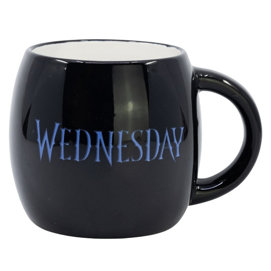 TAZA CERAMICA GLOBE 380 ML EN CAJA DE REGALO WEDNESDAY - Imagen 1