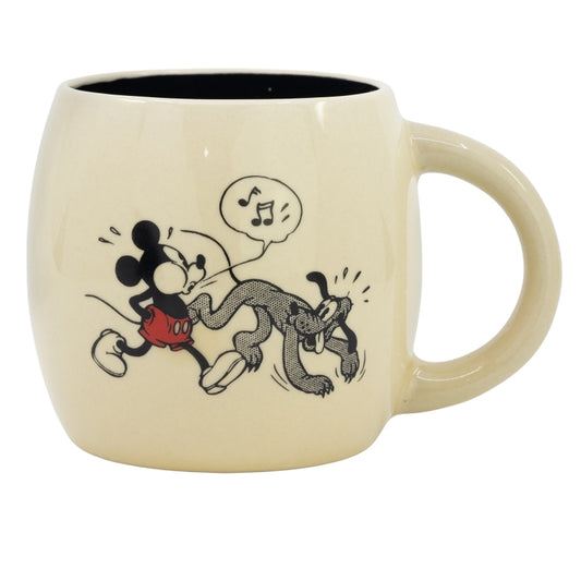 TAZA CERAMICA GLOBE 380 ML EN CAJA REGALO MICKEY MOUSE VINTAGE - Imagen 1