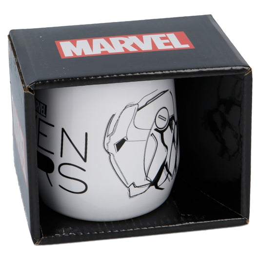 TAZA CERAMICA NOVA 360 ML EN CAJA REGALO MARVEL YOUNG ADULT - Imagen 1