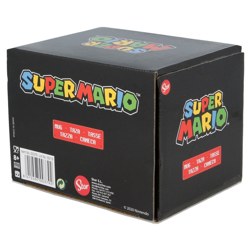 TAZA CERAMICA NOVA 360 ML EN CAJA REGALO SUPER MARIO YOUNG ADULT - Imagen 2
