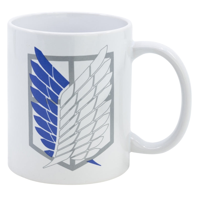 TAZA CERAMICA SB 325 ML EN CAJA ATTACK ON TITAN - Imagen 1