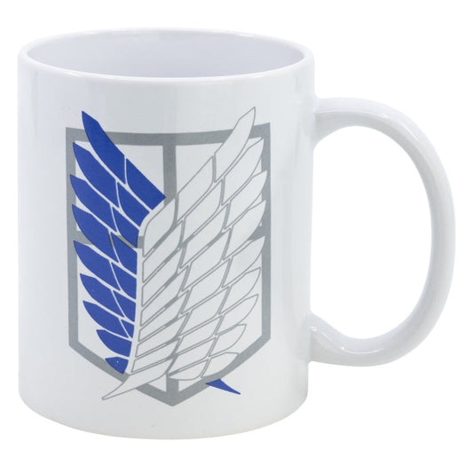 TAZA CERAMICA SB 325 ML EN CAJA ATTACK ON TITAN - Imagen 1
