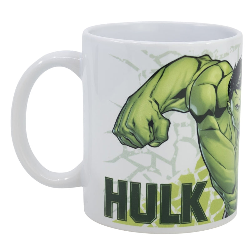 TAZA CERAMICA SB 325 ML EN CAJA AVENGERS HULK FIST STRENGTH - Imagen 1