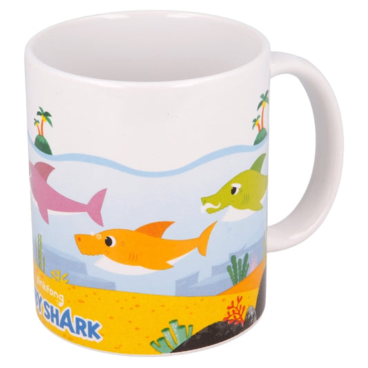 TAZA CERAMICA SB 325 ML EN CAJA BABY SHARK - Imagen 1