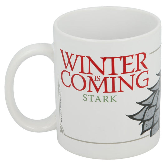 TAZA CERAMICA SB 325 ML EN CAJA GAME OF THRONES STARK - Imagen 1