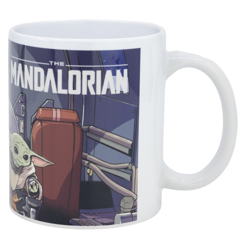 TAZA CERAMICA SB 325 ML EN CAJA MANDALORIAN - Imagen 2