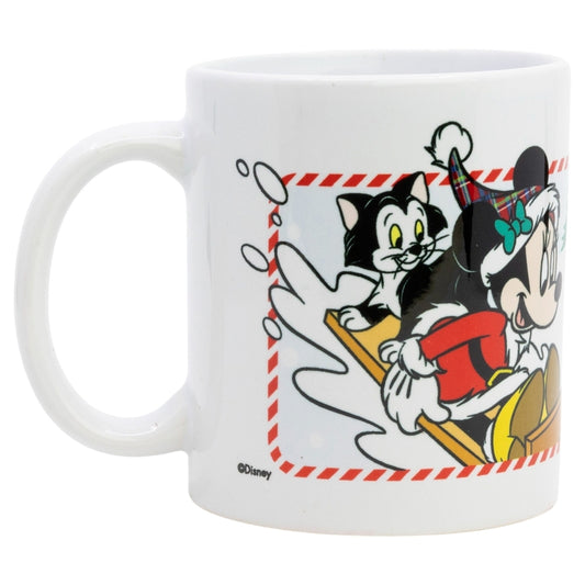 TAZA CERAMICA SB 325 ML EN CAJA MINNIE CHRISTMAS DNLS - Imagen 1
