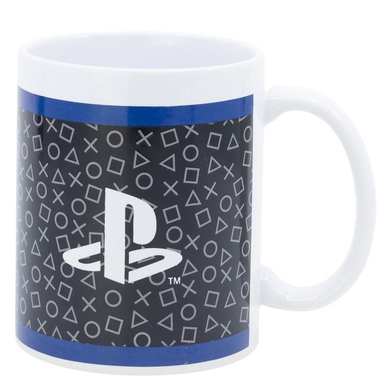 TAZA CERAMICA SB 325 ML EN CAJA PLAYSTATION - Imagen 1