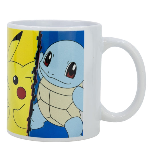 TAZA CERAMICA SB 325 ML EN CAJA POKEMON VARIOS PERSONAJES DESIGN 1 - Imagen 1