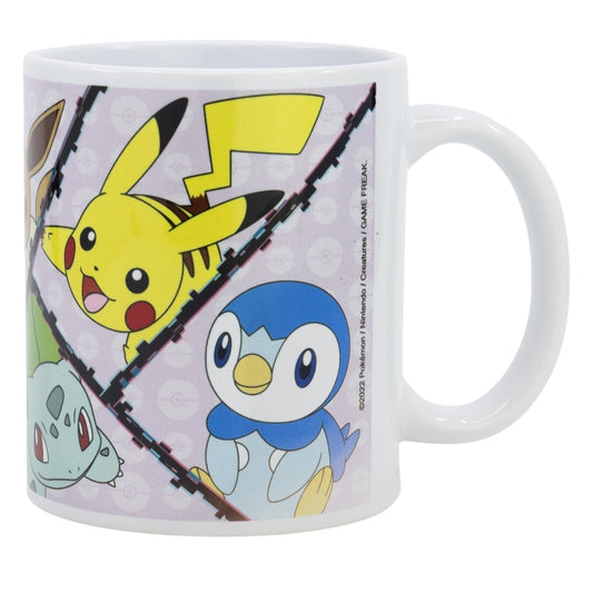 TAZA CERAMICA SB 325 ML EN CAJA POKEMON VARIOS PERSONAJES DESIGN 2 - Imagen 1