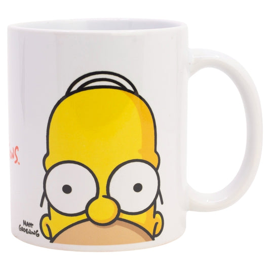 TAZA CERAMICA SB 325 ML EN CAJA SIMPSONS HOMER FACE - Imagen 1