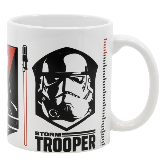 TAZA CERAMICA SB 325 ML EN CAJA STAR WARS EMPIRE ICONS - Imagen 1