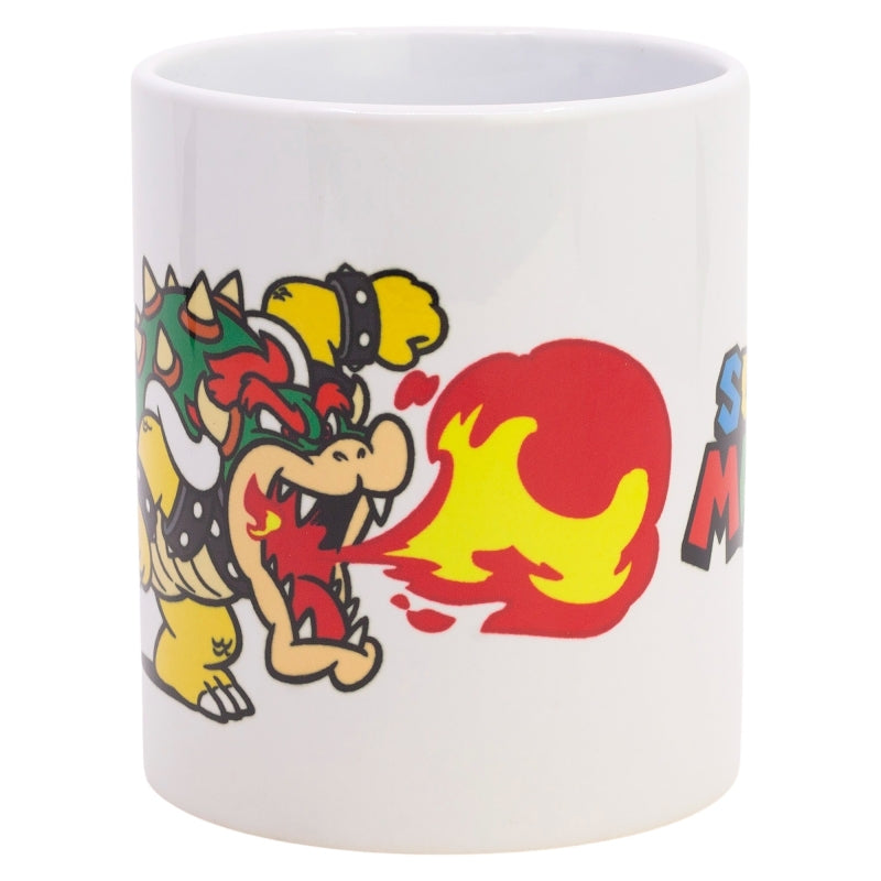 TAZA CERAMICA SB 325 ML EN CAJA SUPER MARIO BOWSER DNLS - Imagen 2