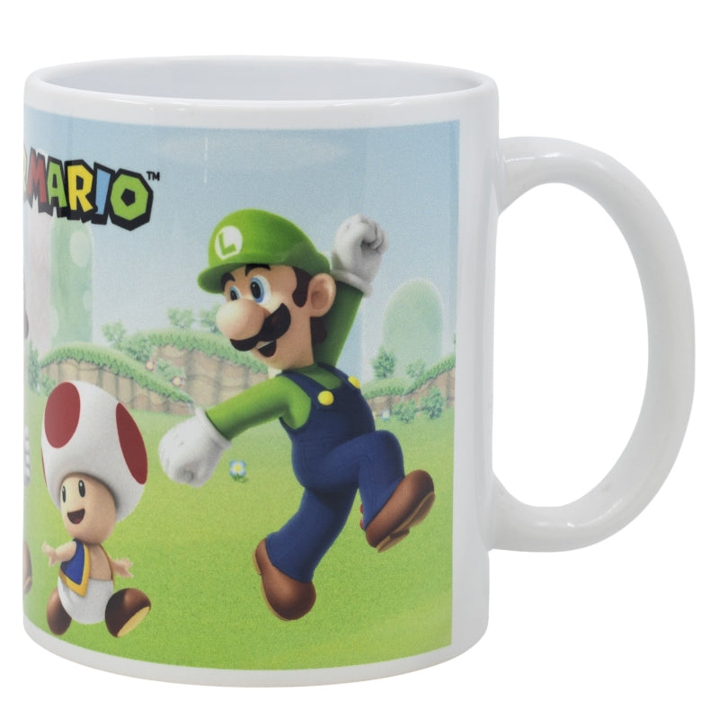 TAZA CERAMICA SB 325 ML EN CAJA SUPER MARIO DESIGN ON OUR WAY - Imagen 1