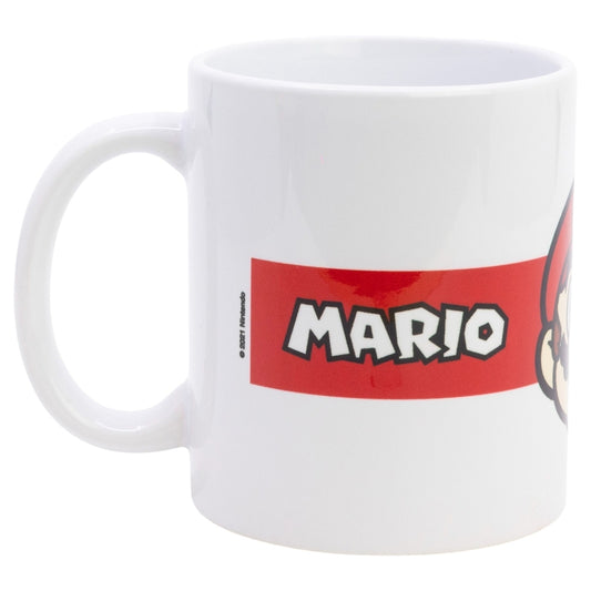 TAZA CERAMICA SB 325 ML EN CAJA SUPER MARIO FACE DNLS - Imagen 1