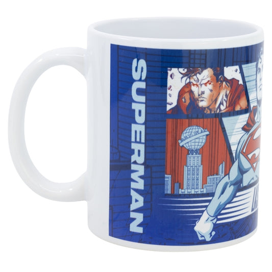 TAZA CERAMICA SB 325 ML EN CAJA SUPERMAN - Imagen 1