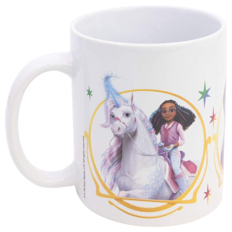 TAZA CERAMICA SB 325 ML EN CAJA UNICORN ACADEMY - Imagen 1