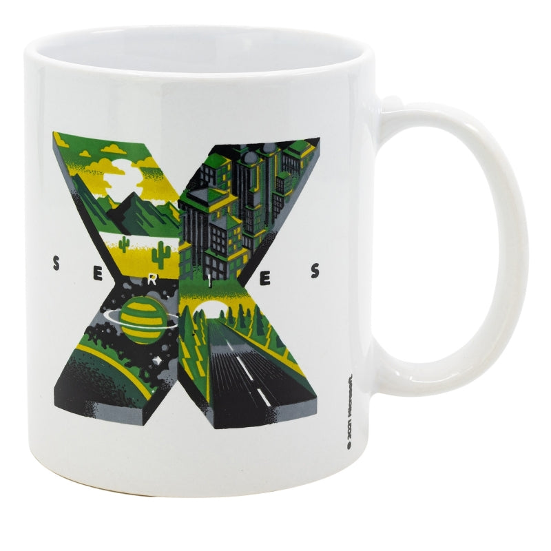TAZA CERAMICA SB 325 ML EN CAJA XBOX - Imagen 1