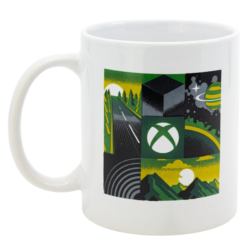 TAZA CERAMICA SB 325 ML EN CAJA XBOX - Imagen 2