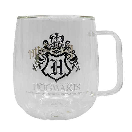 TAZA DE CRISTAL DE DOBLE PARED 290 ML HARRY POTTER YOUNG ADULT - Imagen 1