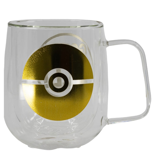 TAZA DE CRISTAL DE DOBLE PARED 290 ML POKEMON YOUNG ADULT - Imagen 1