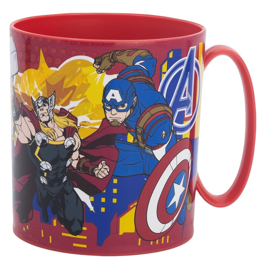 TAZA MICRO 390 ML AVENGERS BOMBERS - Imagen 1