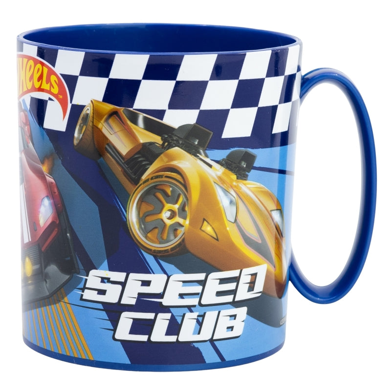 TAZA MICRO 390 ML HOTWHEELS BLUE FIRE - Imagen 1