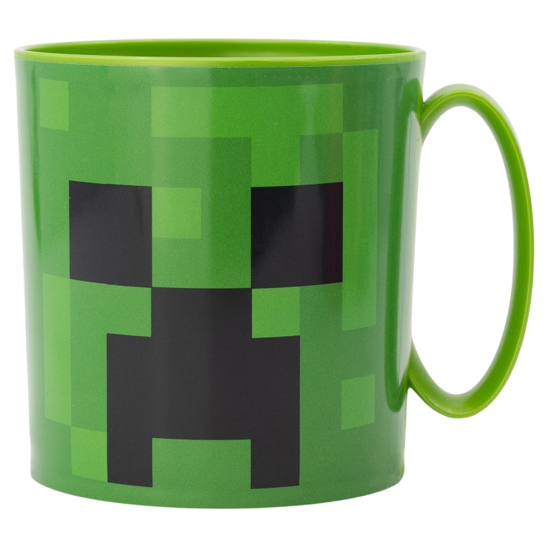 TAZA MICRO 390 ML MINECRAFT CREEPER GREEN - Imagen 1