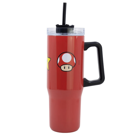 TAZA TERMO XL ACERO INOXIDABLE 940 ML SUPER MARIO - Imagen 1