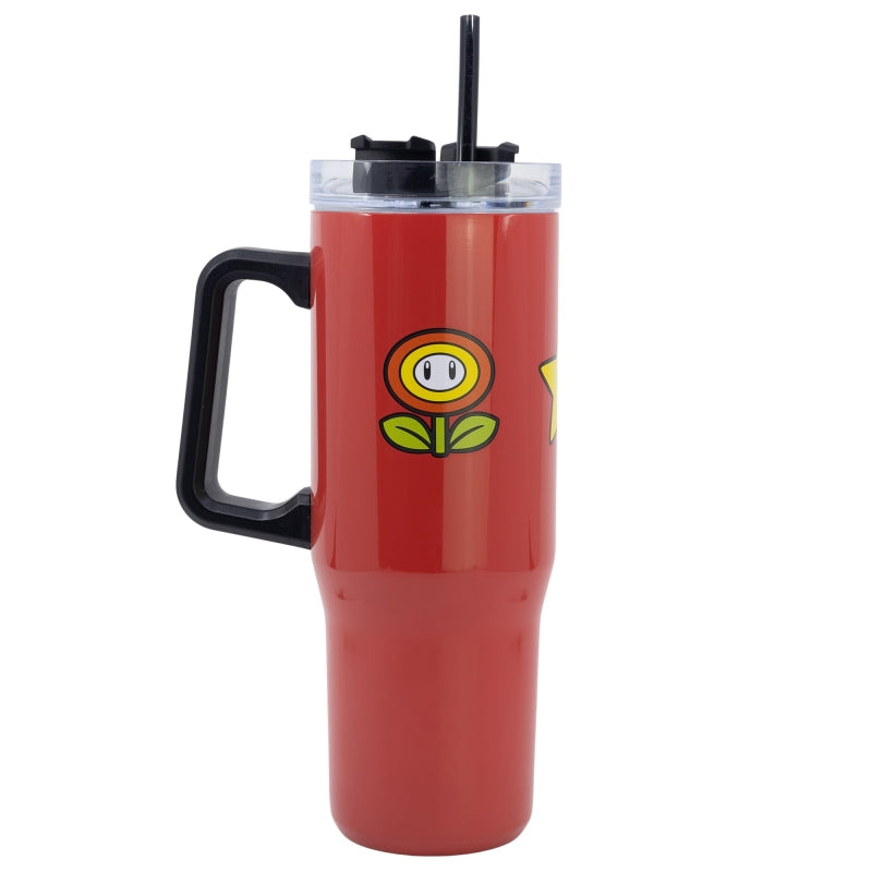 TAZA TERMO XL ACERO INOXIDABLE 940 ML SUPER MARIO - Imagen 2
